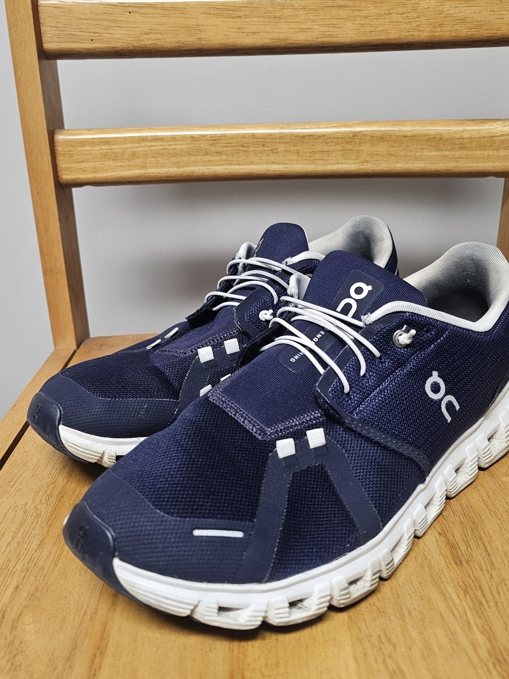 On Cloud 6 Midnight Blue/White Men's Sneakers Running Walking Size 12 Athletic
